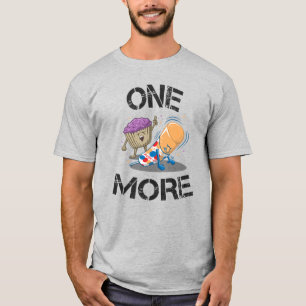 Een nog meer Motivatie Quote voor fitness-out met T-shirt