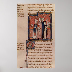 Een non die haar geloften en massa neemt poster