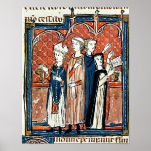 Een non die haar geloften en massa neemt poster