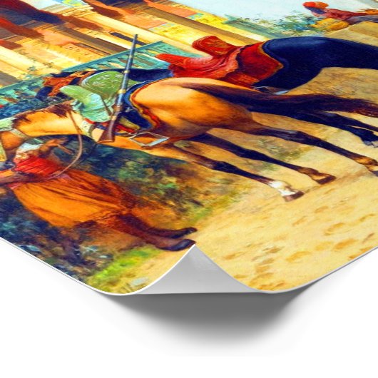 Een Noord-Afrikaanse rechtbank, Frederick Arthur B Poster (Hoek)