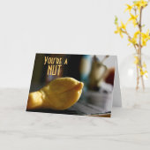 Een nootachtige Vaderdag Kaart (Gele Bloem)