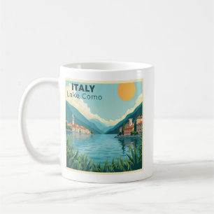 Een Nostalgische Klassieke Reisposter – Italië Mee Koffiemok