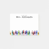 Een nota van de leraar post-it® notes (Voorkant)