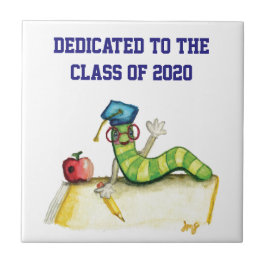 Een nota van de leraar tegeltje