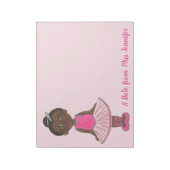 Een nota van de Persoonlijke Tutu van de Leerster  Notitieblok (Linkerzijde)