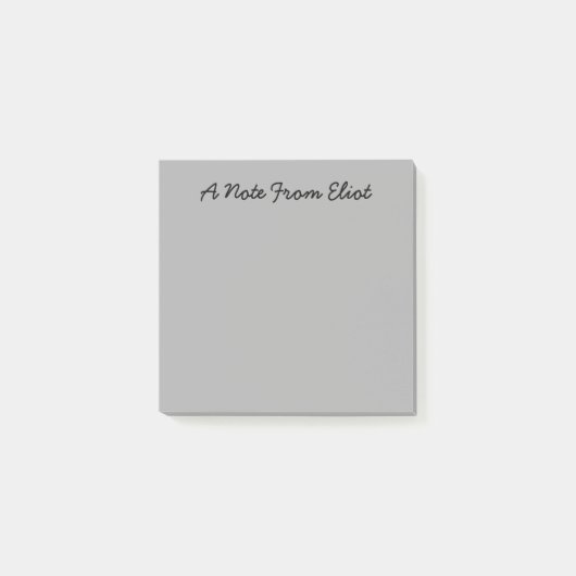Een nota van Eliot Post-it® Notes (Voorkant)