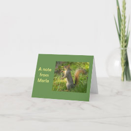 Een nota van Marla! Kaart