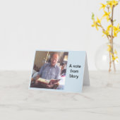 Een nota van Mory. Kaart (Gele Bloem)