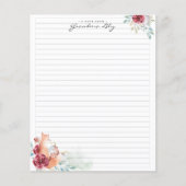 Een nota van oma | Monogrammofoonwerk Flyer (Voorkant)