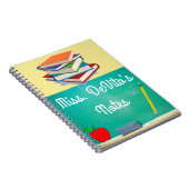 Een notebook met een moederbord personaliseren met notitieboek (Rechterzijde)