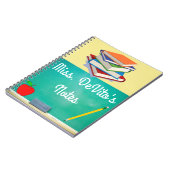 Een notebook met een moederbord personaliseren met notitieboek (Linkerzijde)