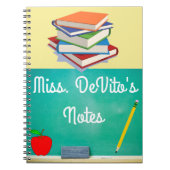 Een notebook met een moederbord personaliseren met notitieboek (Voorkant)