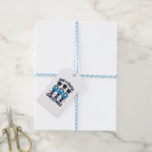 Een notenkraker kerstmis cadeaulabel (Met Touw)
