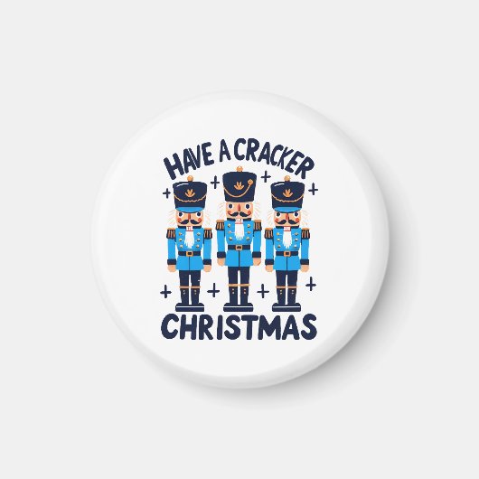 Een notenkraker kerstmis magneet (Voorkant)