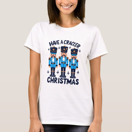 Een notenkraker kerstmis t-shirt (Voorkant)