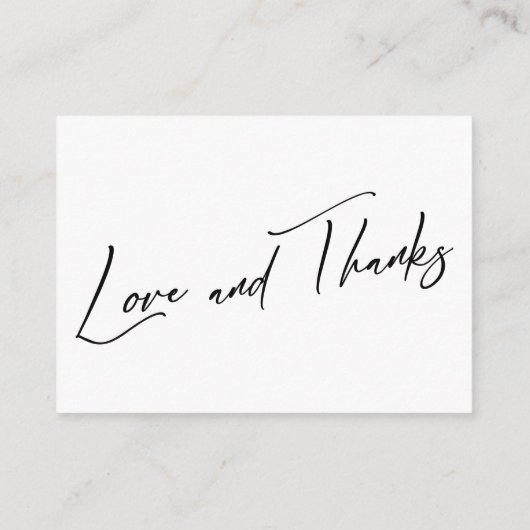 Een notitie over moderne cadeaubruiloft informatiekaartje (Achterkant)