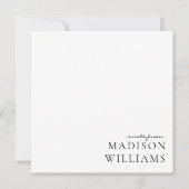 Een notitie selecteren uit Script Typography Note  Notitiekaartje (Voorkant)