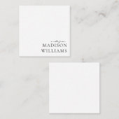 Een notitie selecteren uit Script Typography Note  Notitiekaartje (Voorkant / Achterkant)