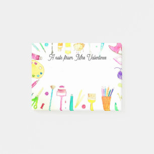 Een notitie uit de Teacher Pencils Waterverf Post-it® Notes