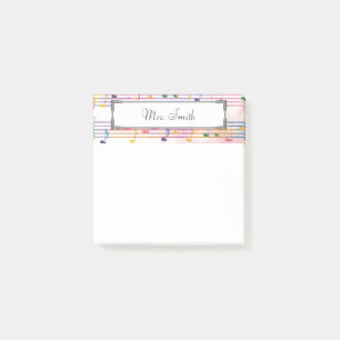 Een notitie van Colorful Music Note Musician