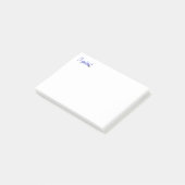 Een notitie van de kunstenaar, ik schilder Post he Post-it® Notes (Schuin)