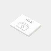 Een notitie van de School Nurse & Pet Post-it Note (Schuin)