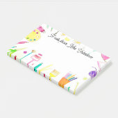 Een notitie van de Teacher Pencils School Waterver Post-it® Notes (Schuin)