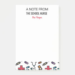 Een notitie van het speciaal gepersonaliseerd fond post-it® notes