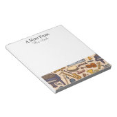 Een notitie van muzieknotitie Piano Saxophone Viol Notitieblok (Schuin)