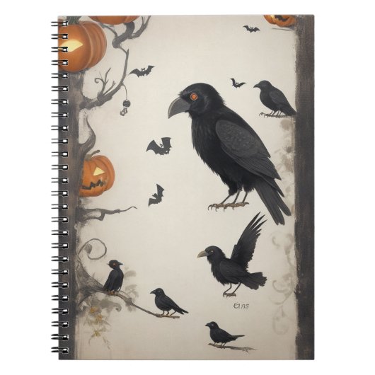 Een Notitieboek dat perfect is voor Halloween Plan (Voorkant)