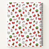 Een notitieboek met een witte achtergrond (Achterkant)