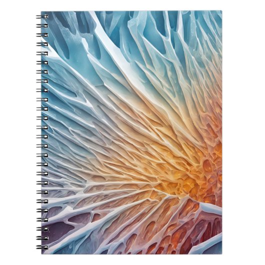 Een Notitieboek met Frosted Design - Christal of I (Voorkant)