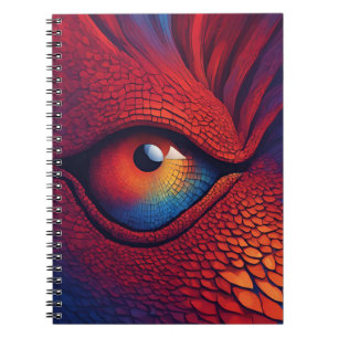 Een Notitieboek met opvallende Dragon Eye Art