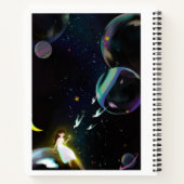 Een notitieboek - met Unicorn ontwerp (Achterkant)