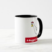 Een Nugget die ik niet ben! Vegetarisch Mok (Voorkant rechts)