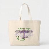 EEN NURSUSPRAYER GROTE TOTE BAG (Voorkant)