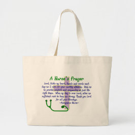 EEN NURSUSPRAYER GROTE TOTE BAG