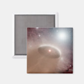 Een O-ster net achter een jonge, koelere ster Magneet (Voorkant / Achterkant)