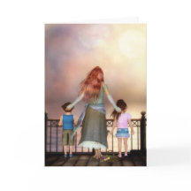 Een oceaan van liefde begroeting / notitie Kaart (