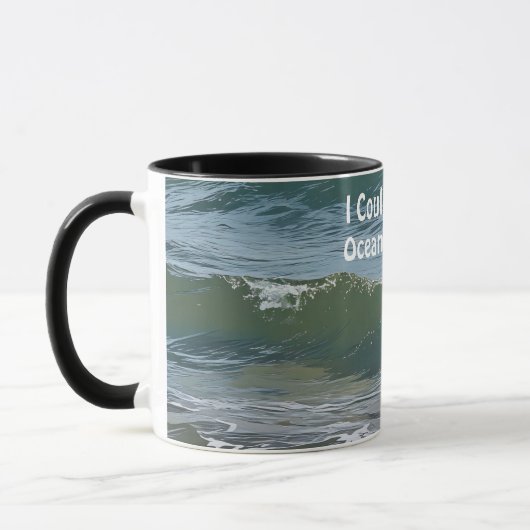 Een Ocean Art Fun Coffee Mok Cup (Links)