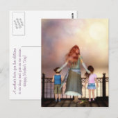 Een Ocean of Love Briefkaart (tekst) (Voorkant / Achterkant)