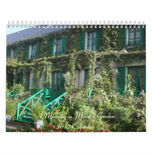 Een ochtend in de tuin van Monet Kalender