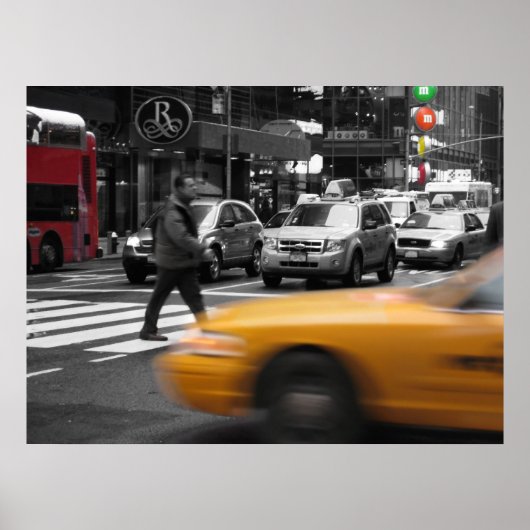 Een ochtend in New York Poster (Voorkant)