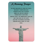 Een ochtendgebed magneet (Verticaal)
