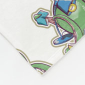 Een octopus die graag leest fleece deken (Hoek)