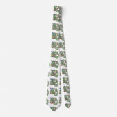 Een octopus die graag leest stropdas (Voorkant)