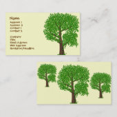 Een odd-boom visitekaartje (Voorkant / Achterkant)