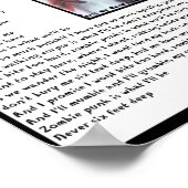 Een ode aan de Punk Zombie Poster (Hoek)