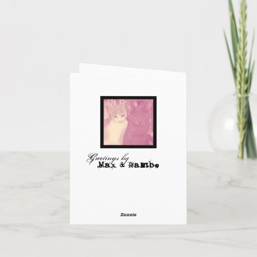 Een ode aan Moeders Kaart (Achterkant)