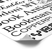 Een ode aan Vele Doopvonten Poster (Hoek)